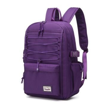 Smart Bags Sırt Çantası Okul Boyu Kalem Kutusu Hediyeli 3156 Mor