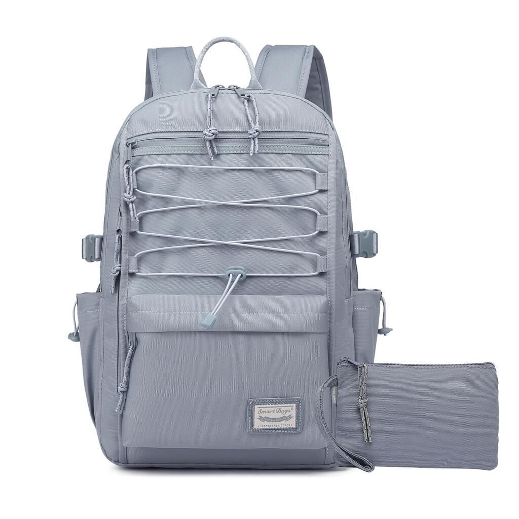 Smart Bags Sırt Çantası Okul Boyu Kalem Kutusu Hediyeli 3156 Buz Mavi
