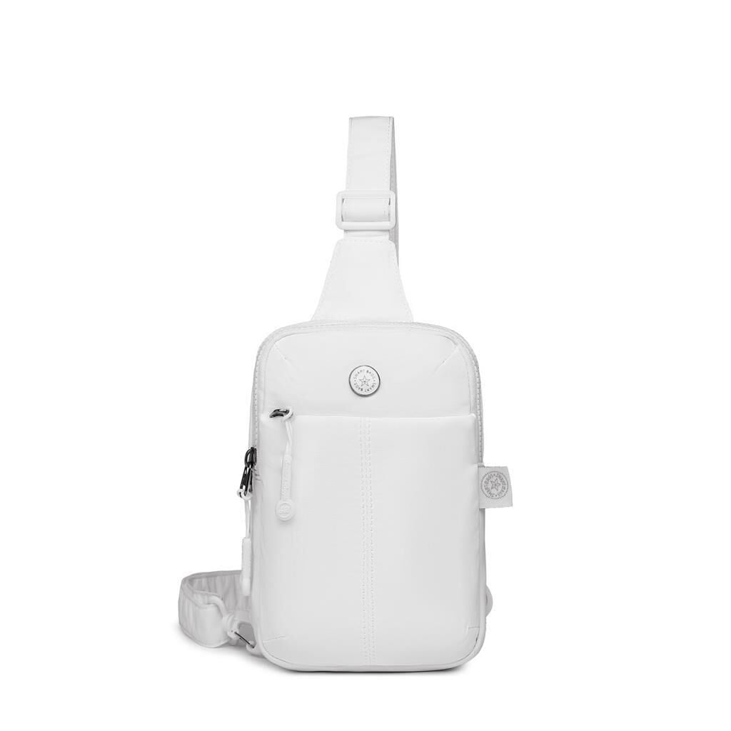 Smart Bags Mikro Poly Kumaş Kadın Bodybag Postacı Çantası 3337 Beyaz