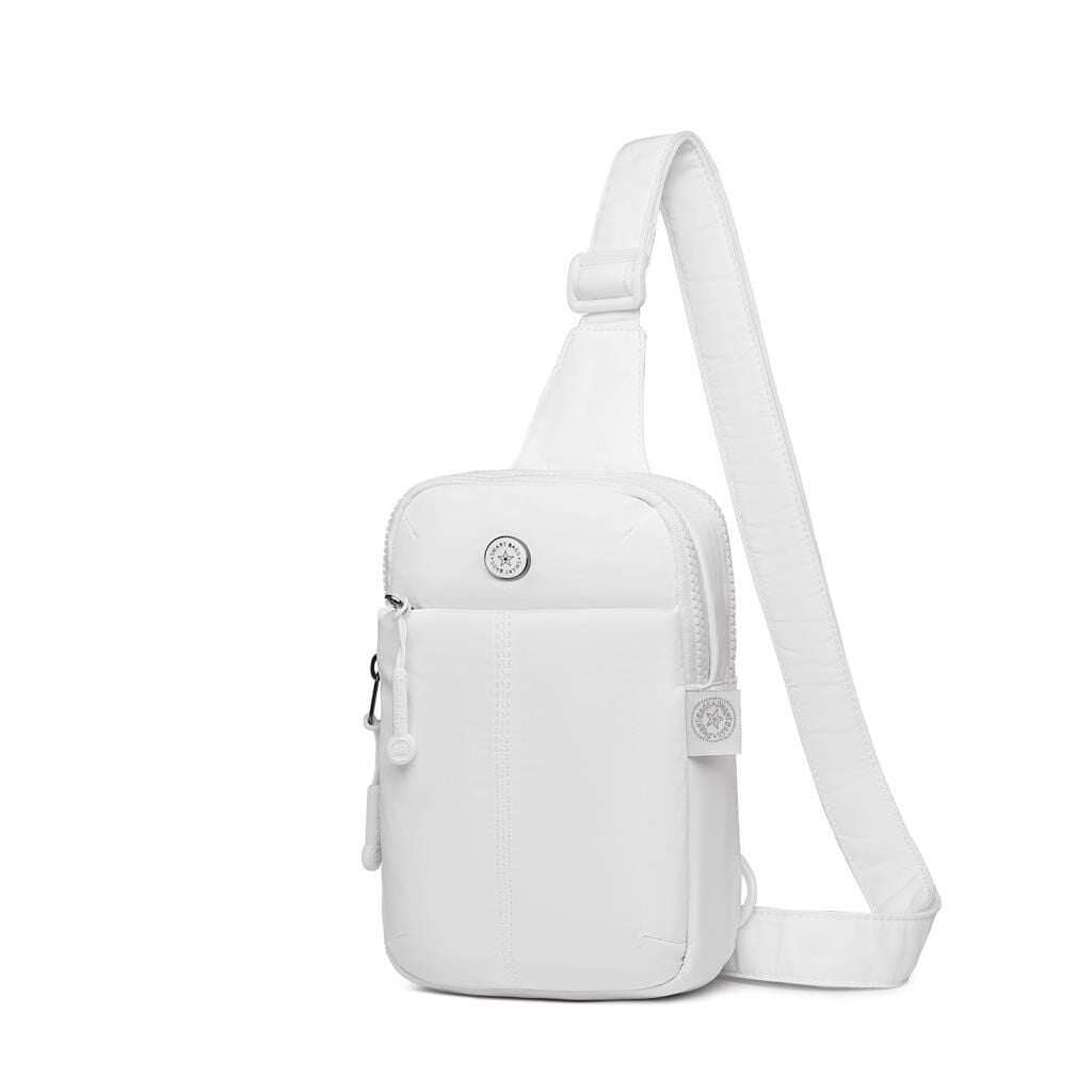 Smart Bags Mikro Poly Kumaş Kadın Bodybag Postacı Çantası 3337 Beyaz