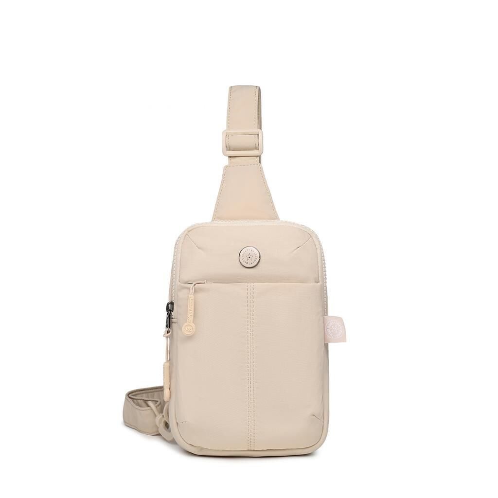 Smart Bags Mikro Poly Kumaş Kadın Bodybag Postacı Çantası 3337 Bej
