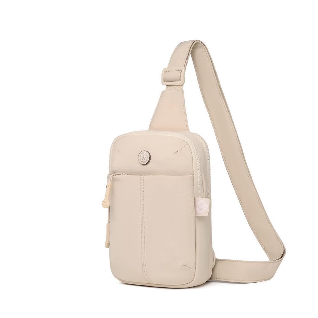 Smart Bags Mikro Poly Kumaş Kadın Bodybag Postacı Çantası 3337 Bej