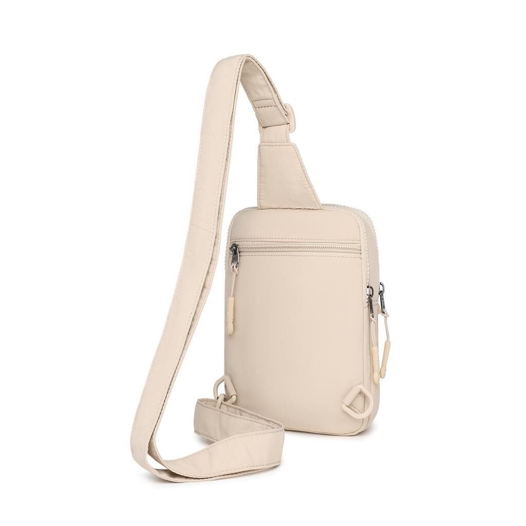 Smart Bags Mikro Poly Kumaş Kadın Bodybag Postacı Çantası 3337 Bej