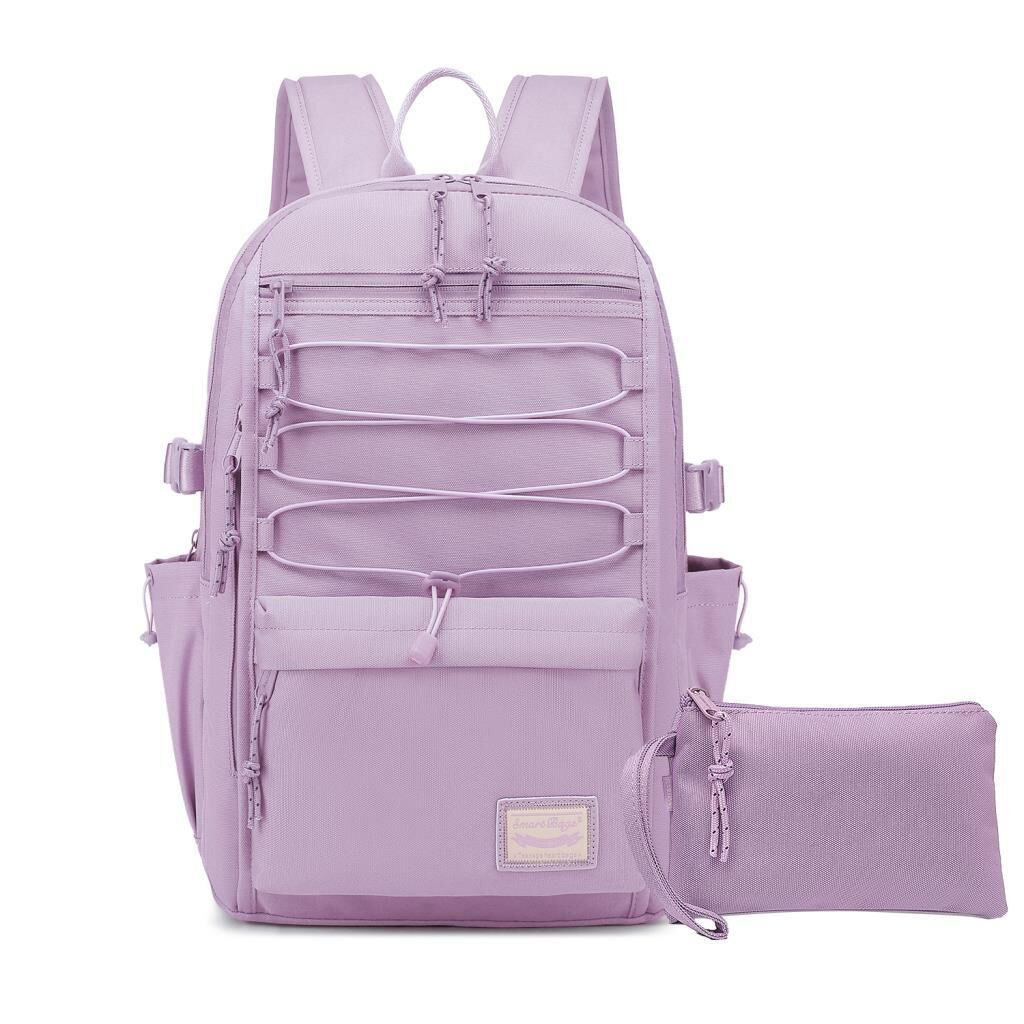 Smart Bags Sırt Çantası Okul Boyu Kalem Kutusu Hediyeli 3156 Lila