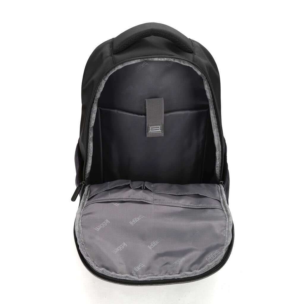 Büyük Boy Seyahat ve Laptop için Sırt Çantası Baggaj S24107 Gri