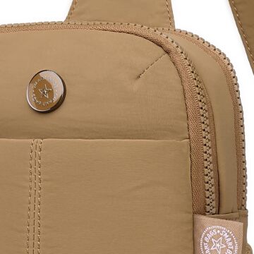 Smart Bags Mikro Poly Kumaş Kadın Bodybag Postacı Çantası 3337 A.Kahve