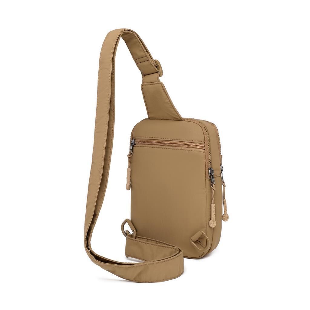 Smart Bags Mikro Poly Kumaş Kadın Bodybag Postacı Çantası 3337 A.Kahve