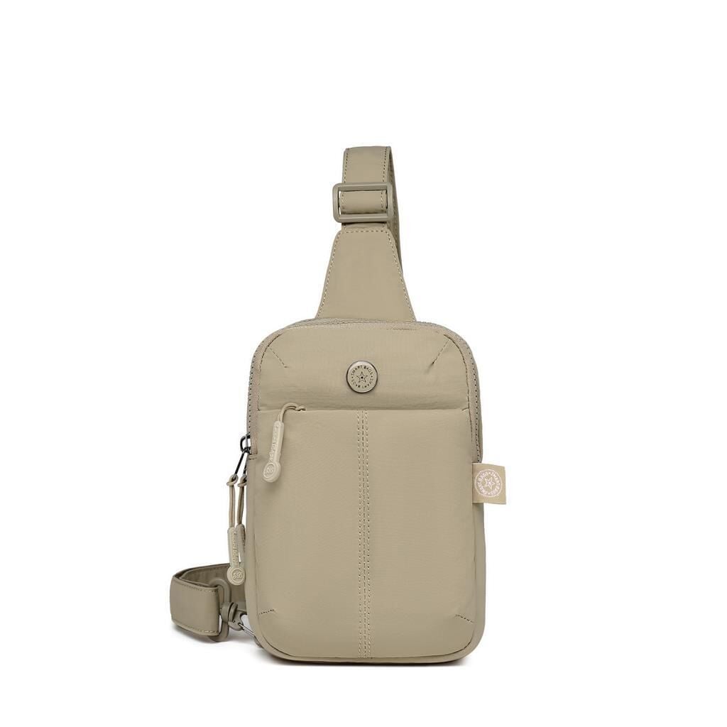 Smart Bags Mikro Poly Kumaş Kadın Bodybag Postacı Çantası 3337 Vizon