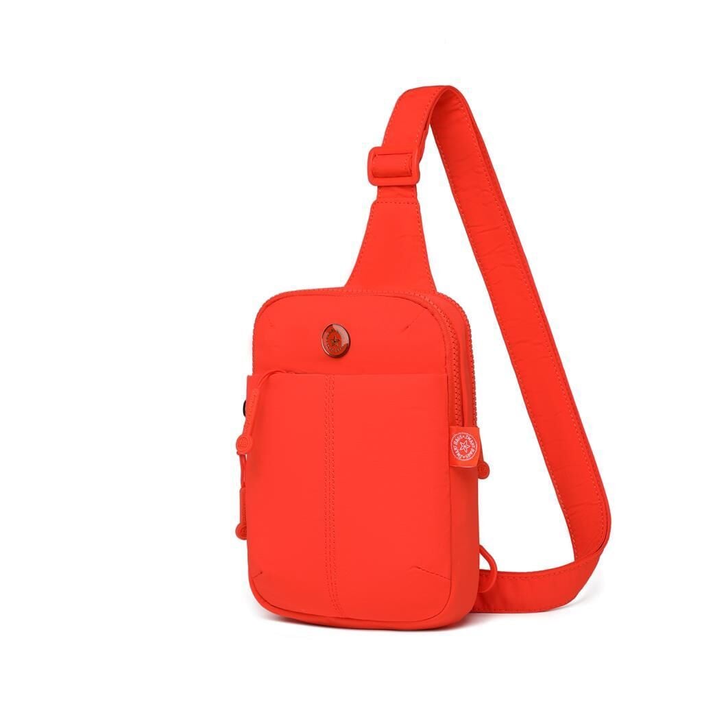 Smart Bags Mikro Poly Kumaş Kadın Bodybag Postacı Çantası 3337 Orange