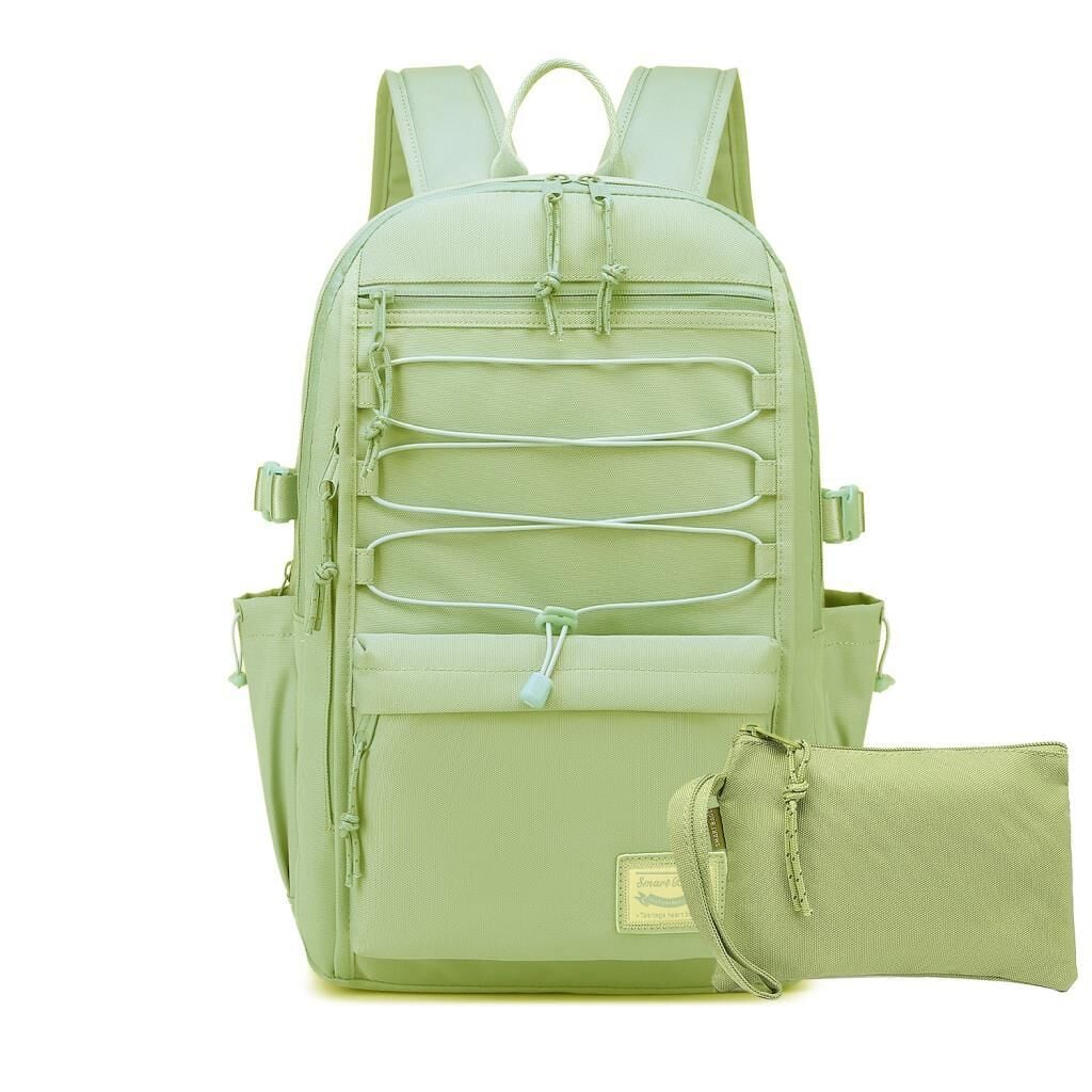 Smart Bags Sırt Çantası Okul Boyu Kalem Kutusu Hediyeli 3156 New Yeşil