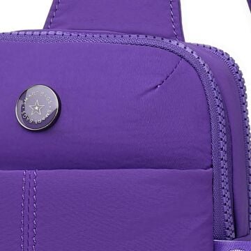 Smart Bags Mikro Poly Kumaş Kadın Bodybag Postacı Çantası 3337 Mor