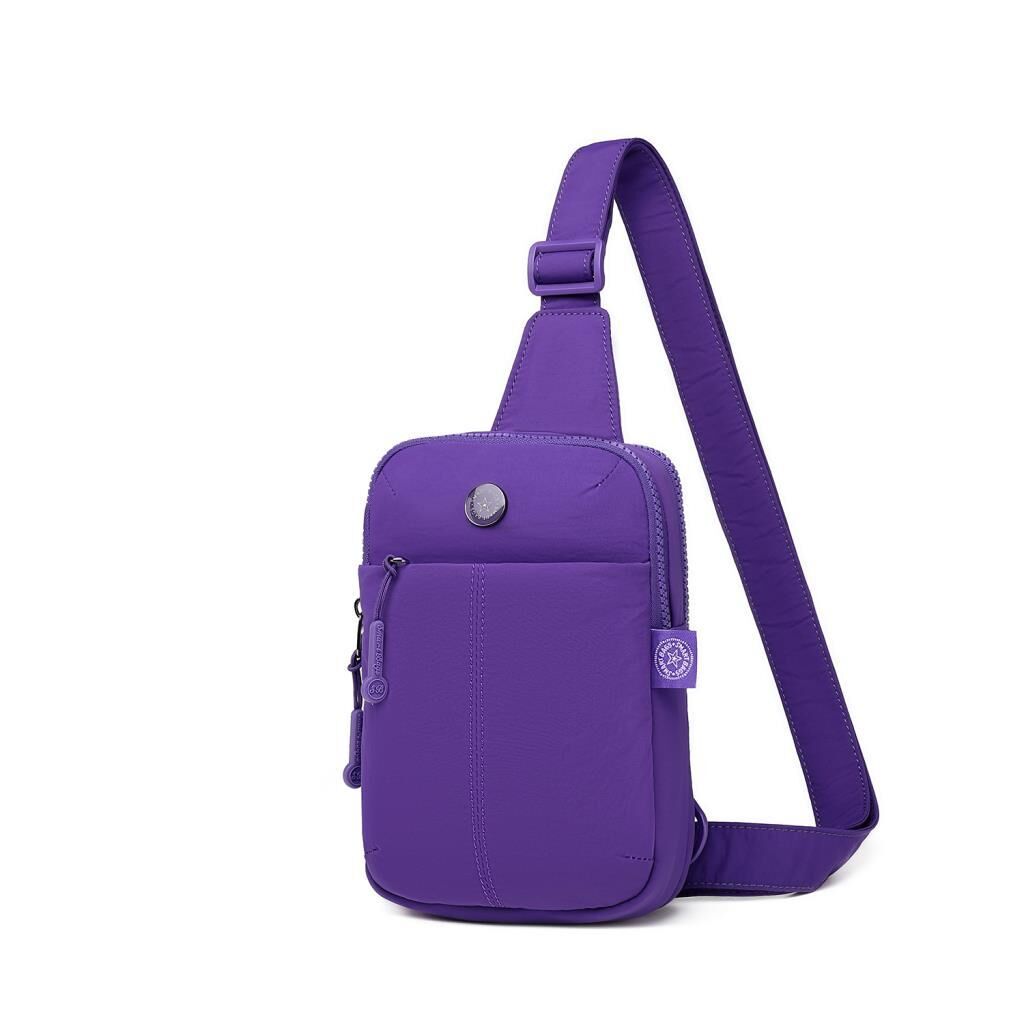 Smart Bags Mikro Poly Kumaş Kadın Bodybag Postacı Çantası 3337 Mor