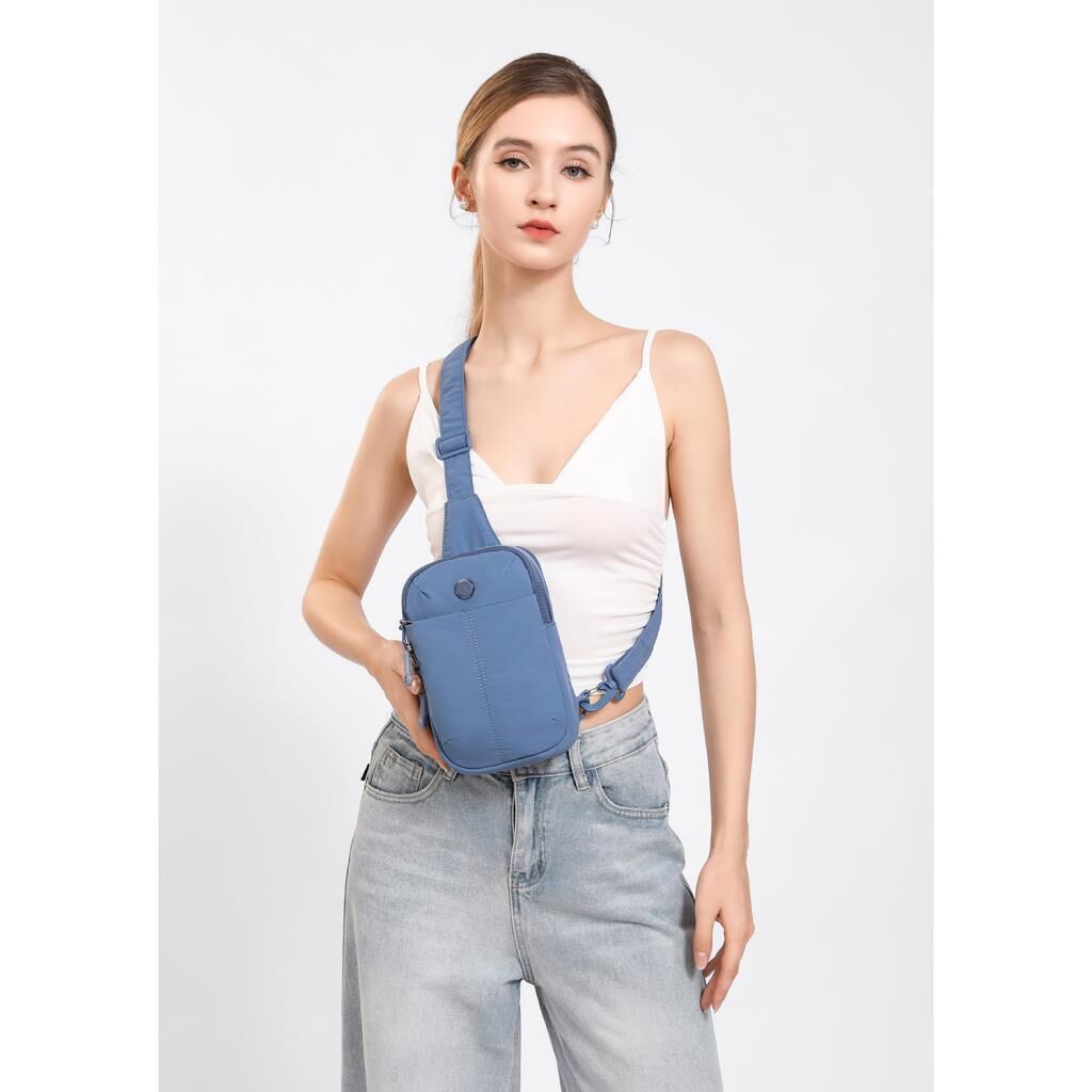 Smart Bags Mikro Poly Kumaş Kadın Bodybag Postacı Çantası 3337 Mor