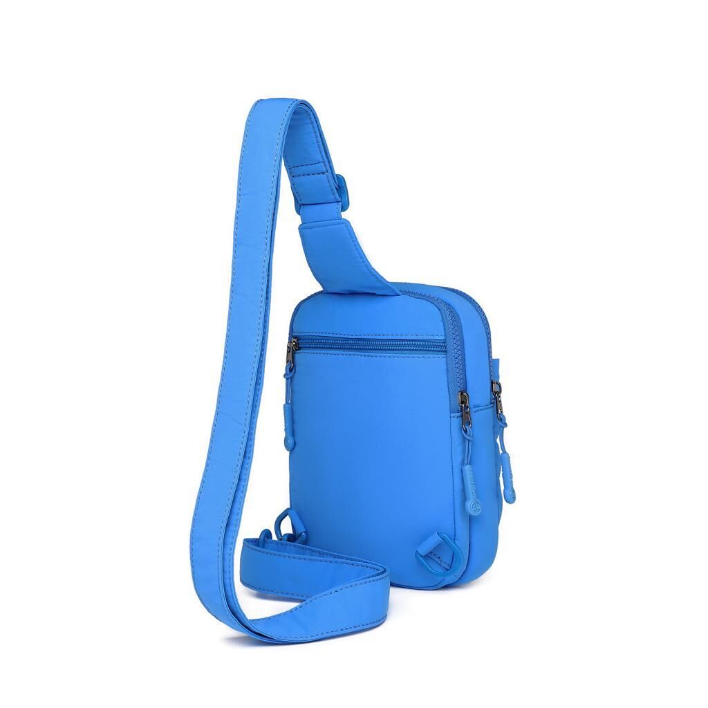 Smart Bags Mikro Poly Kumaş Kadın Bodybag Postacı Çantası 3337 Mavi