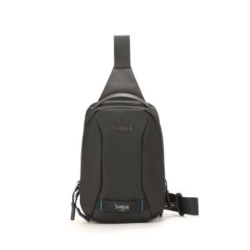 Tek Askılı Bodybag Erkek Sırt Çantası Baggaj CS24159 Siyah