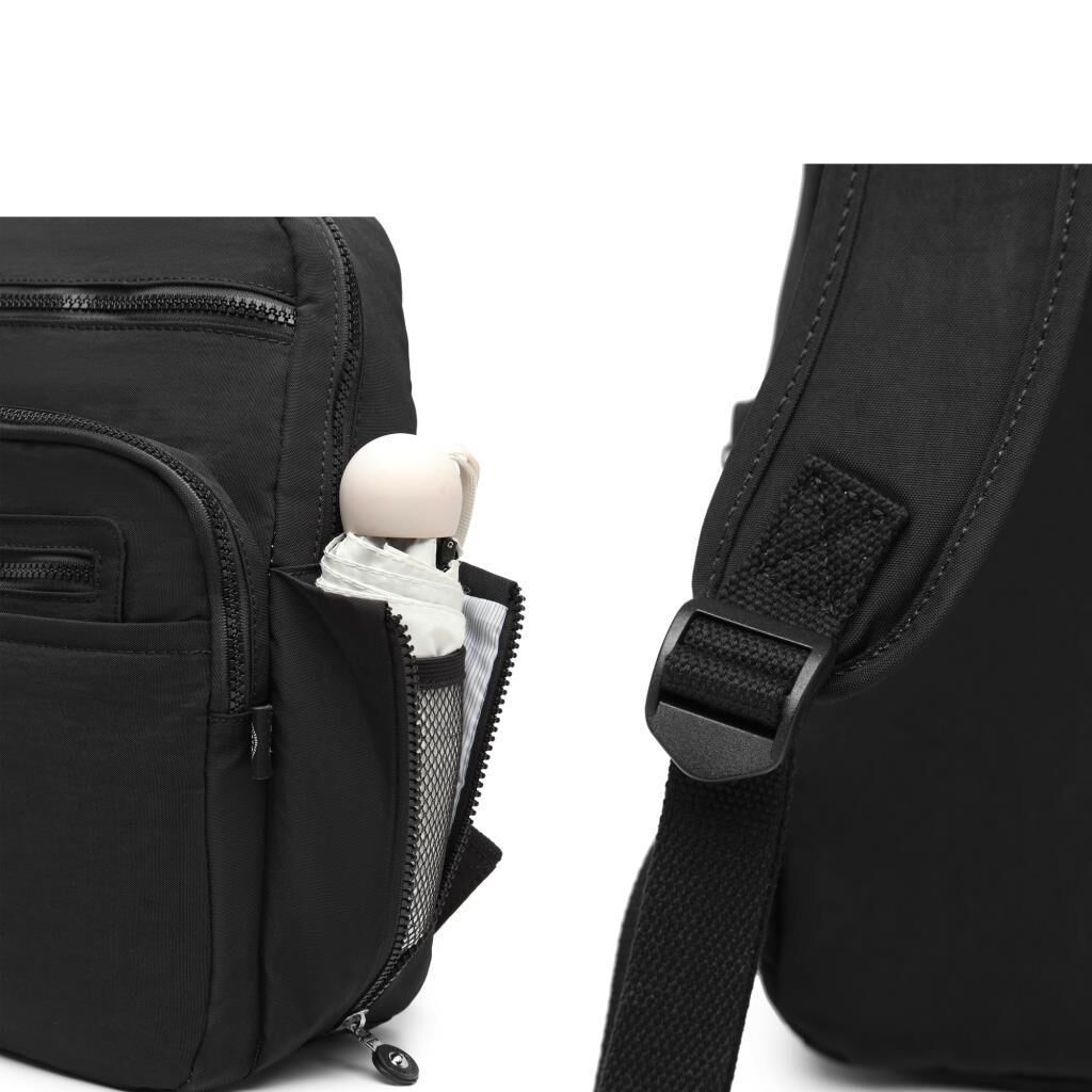 Smart Bags Krinkıl Kumaş Unisex Sırt Çantası 1207 Açık Kahve
