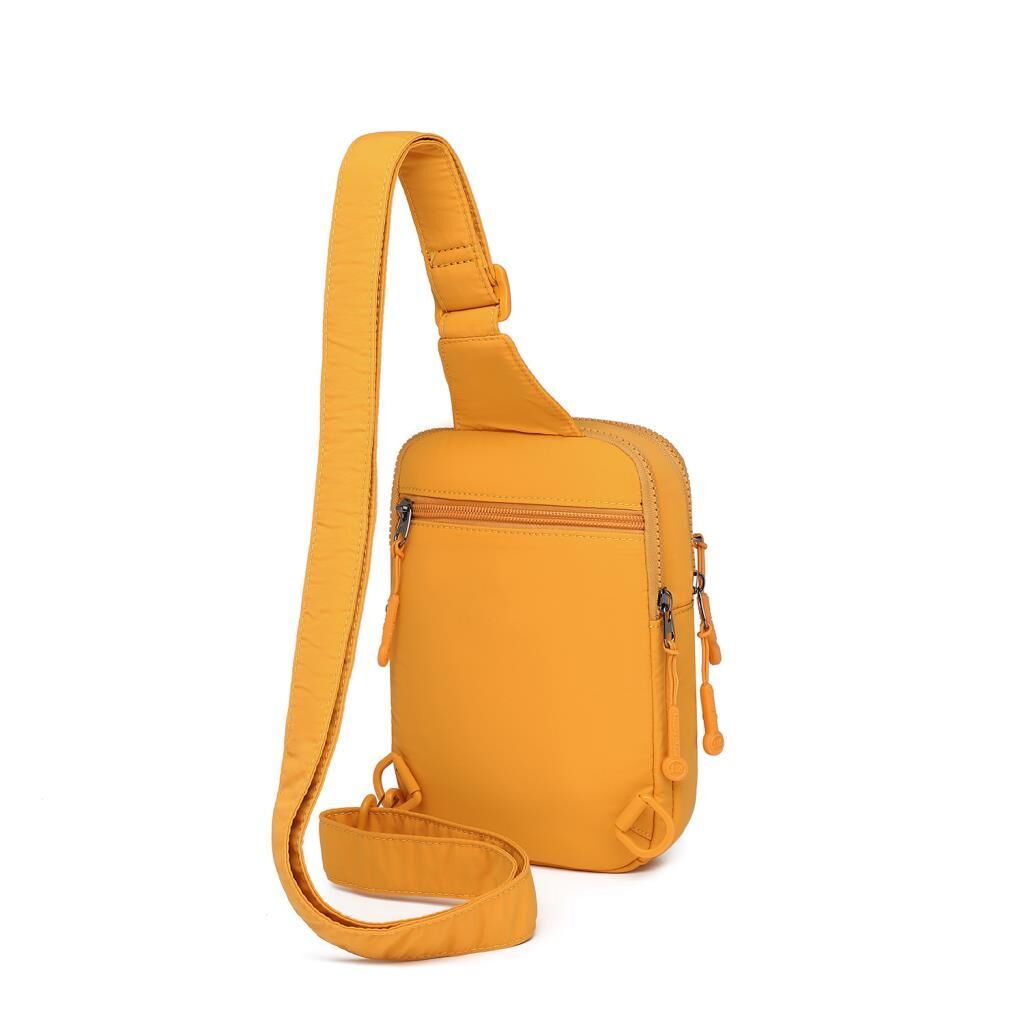 Smart Bags Mikro Poly Kumaş Kadın Bodybag Postacı Çantası 3337 Hardal