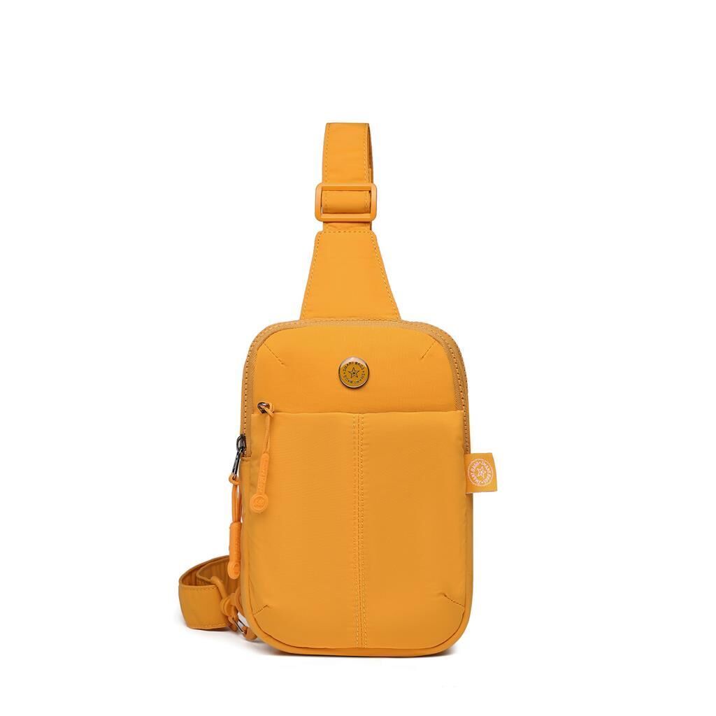 Smart Bags Mikro Poly Kumaş Kadın Bodybag Postacı Çantası 3337 Hardal