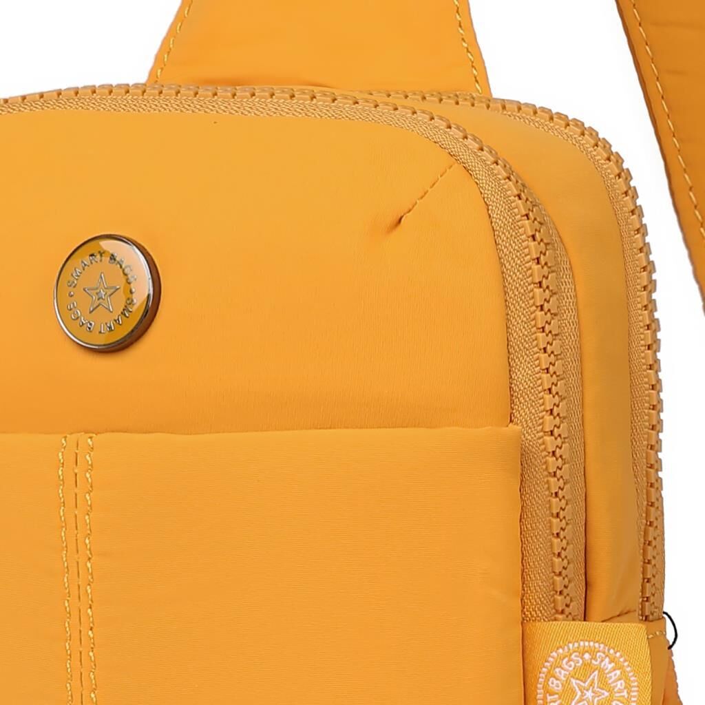 Smart Bags Mikro Poly Kumaş Kadın Bodybag Postacı Çantası 3337 Hardal
