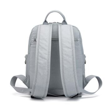 Smart Bags Krinkıl Kumaş Unisex Sırt Çantası 1207 11 A.Gri