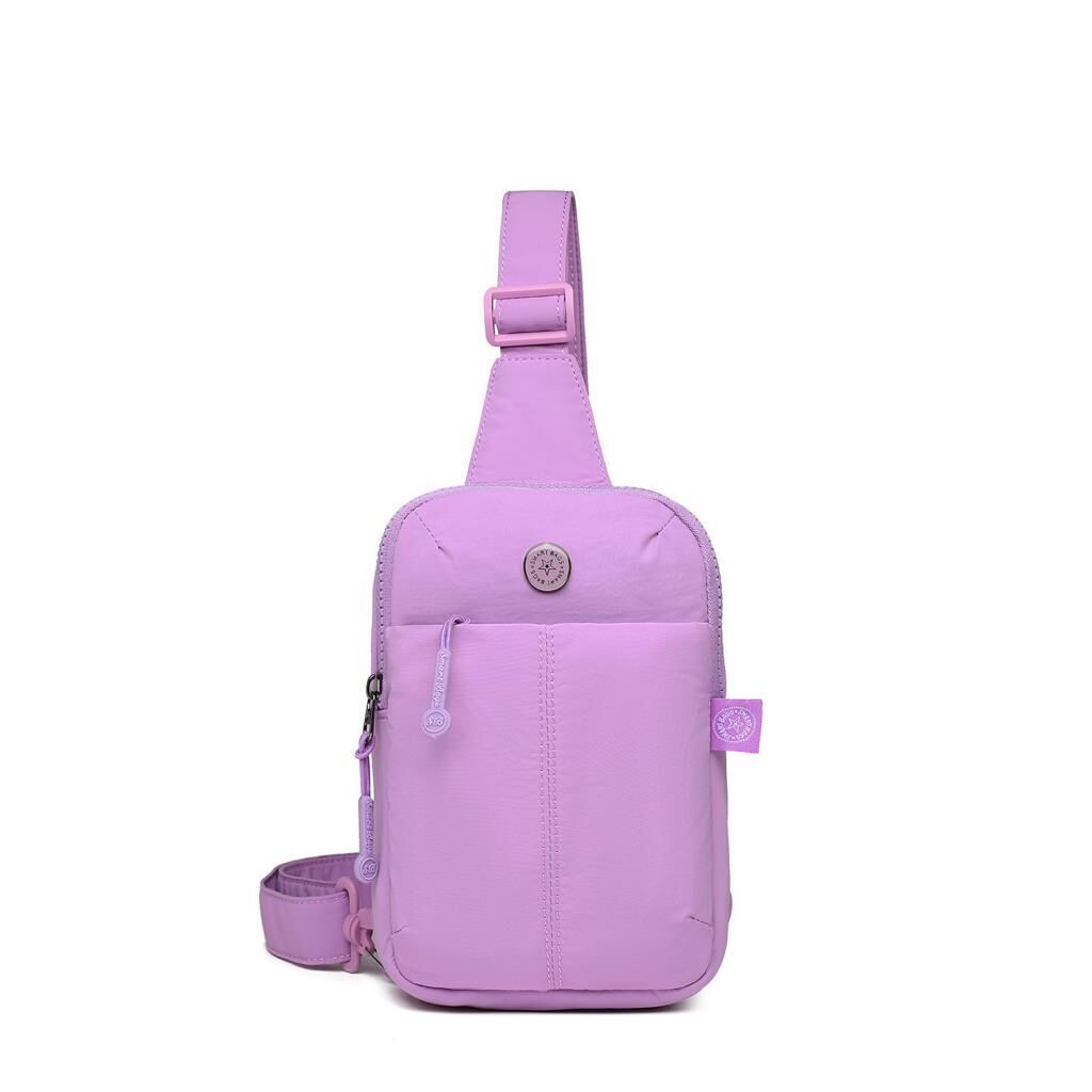 Smart Bags Mikro Poly Kumaş Kadın Bodybag Postacı Çantası 3337 Lila