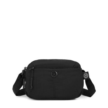 Smart Bags Mikro Poly Kumaş Mini Boy Postacı Kadın Çantası 3339 Siyah