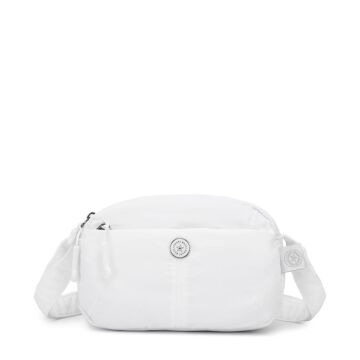 Smart Bags Mikro Poly Kumaş Mini Boy Postacı Kadın Çantası 3339 Beyaz