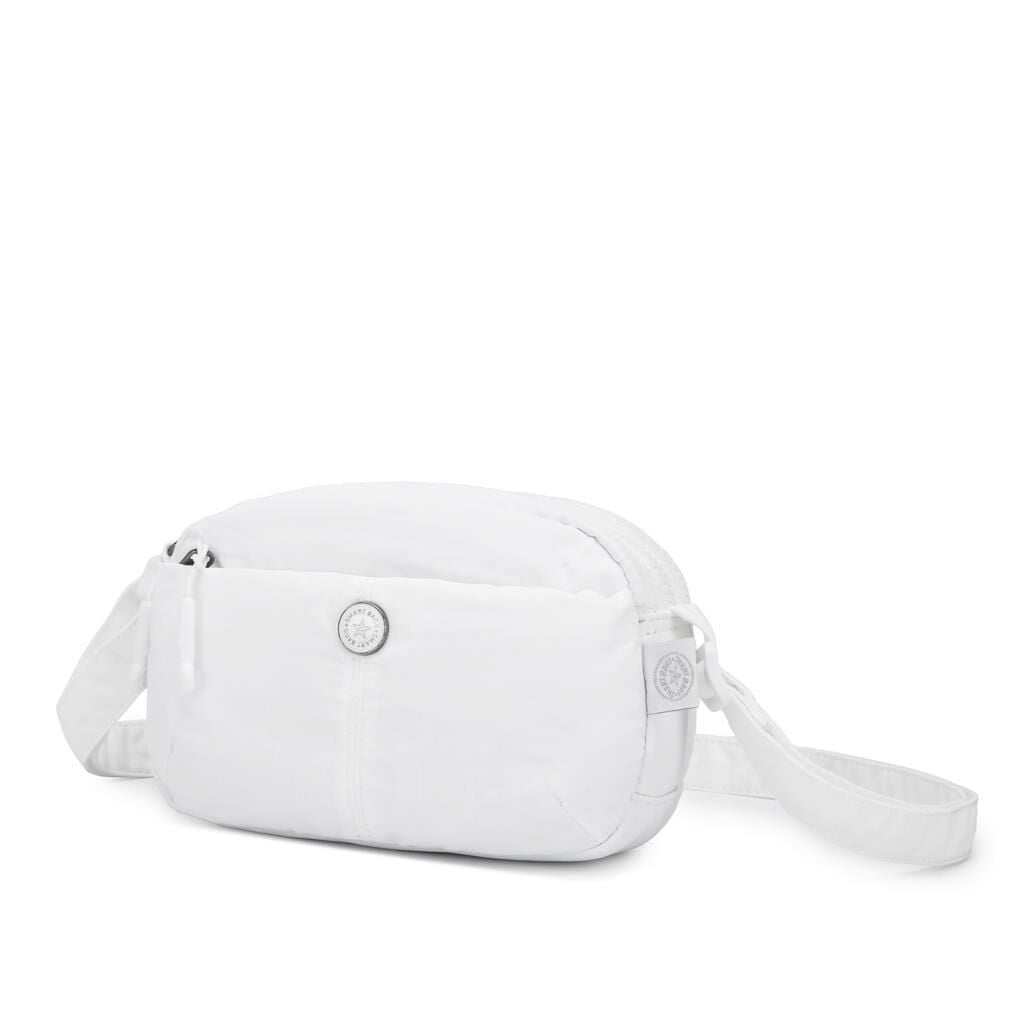 Smart Bags Mikro Poly Kumaş Mini Boy Postacı Kadın Çantası 3339 Beyaz