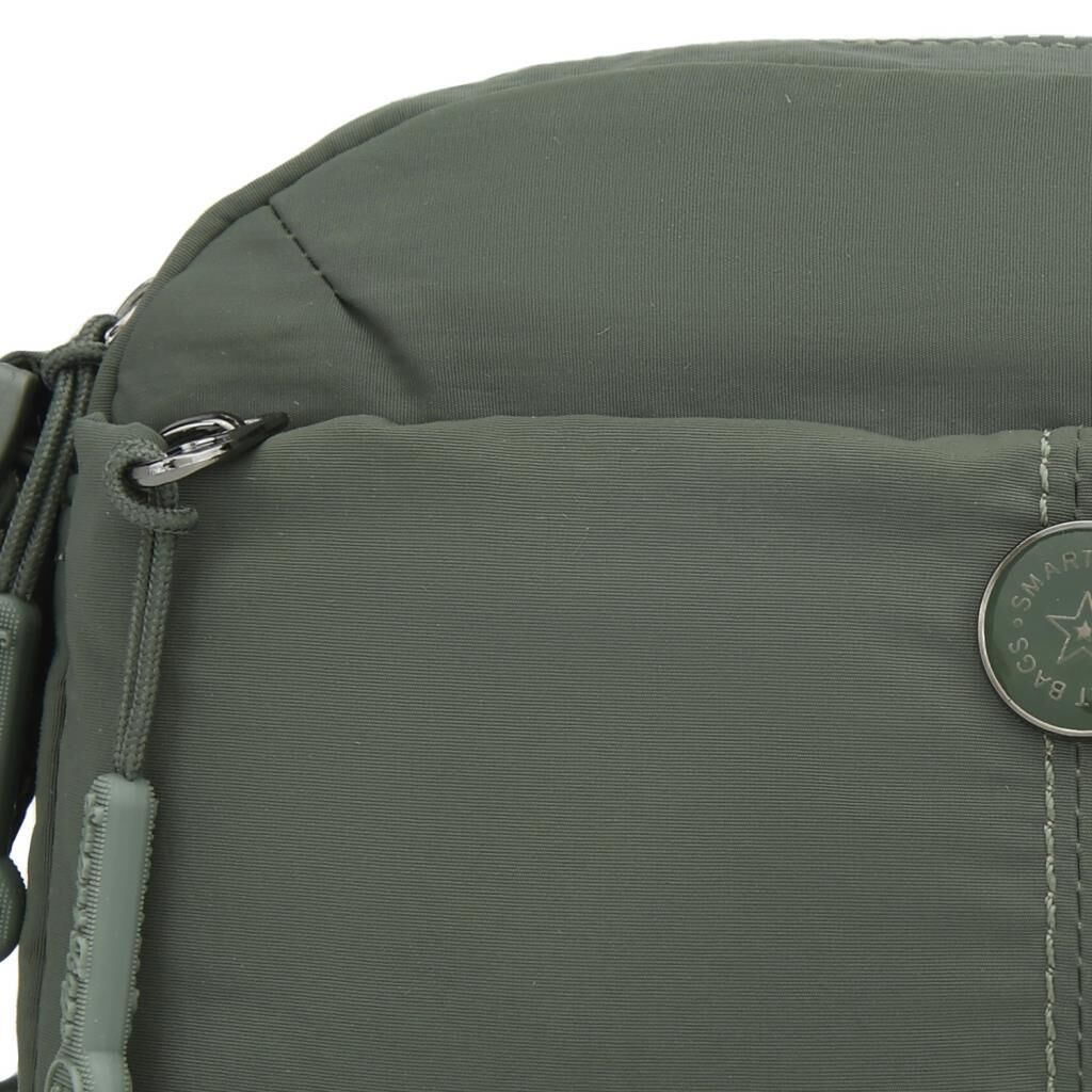 Smart Bags Mikro Poly Kumaş Mini Boy Postacı Kadın Çantası 3339 Haki