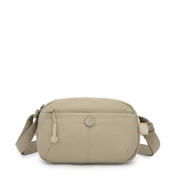Smart Bags Mikro Poly Kumaş Mini Boy Postacı Kadın Çantası 3339 Vizon