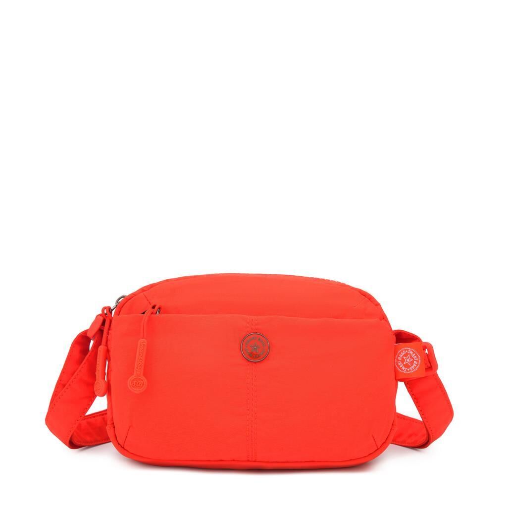 Smart Bags Mikro Poly Kumaş Mini Boy Postacı Kadın Çantası 3339 Orange