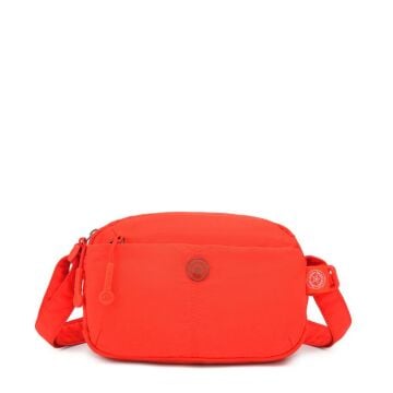 Smart Bags Mikro Poly Kumaş Mini Boy Postacı Kadın Çantası 3339 Orange