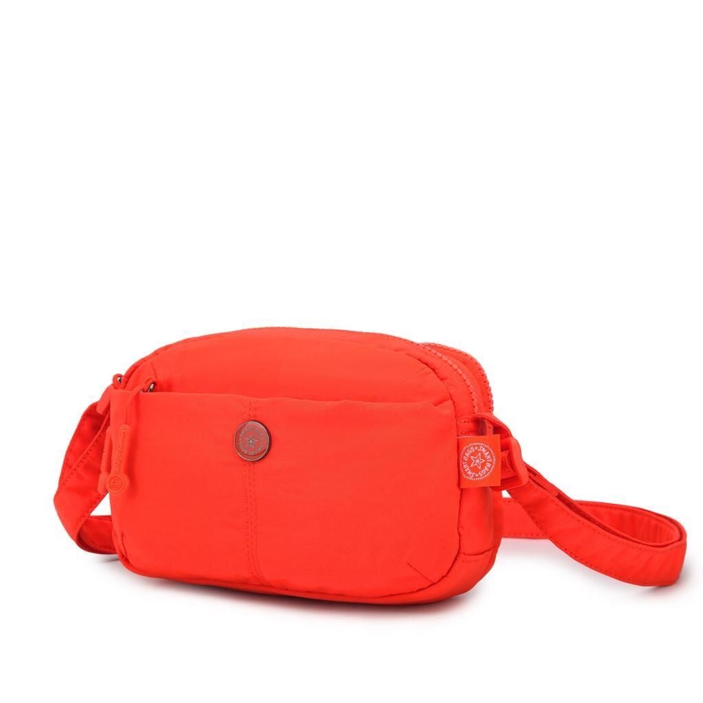 Smart Bags Mikro Poly Kumaş Mini Boy Postacı Kadın Çantası 3339 Orange