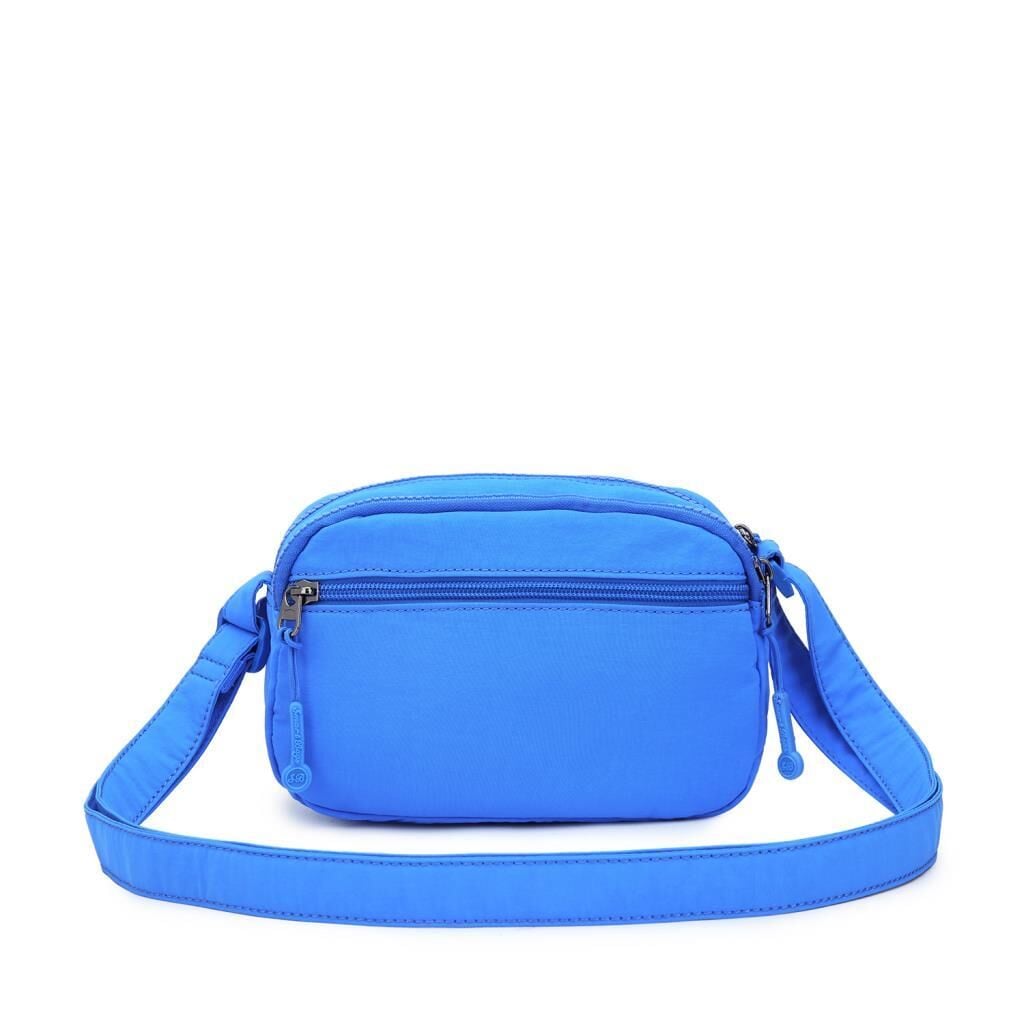 Smart Bags Mikro Poly Kumaş Mini Boy Postacı Kadın Çantası 3339 Mavi