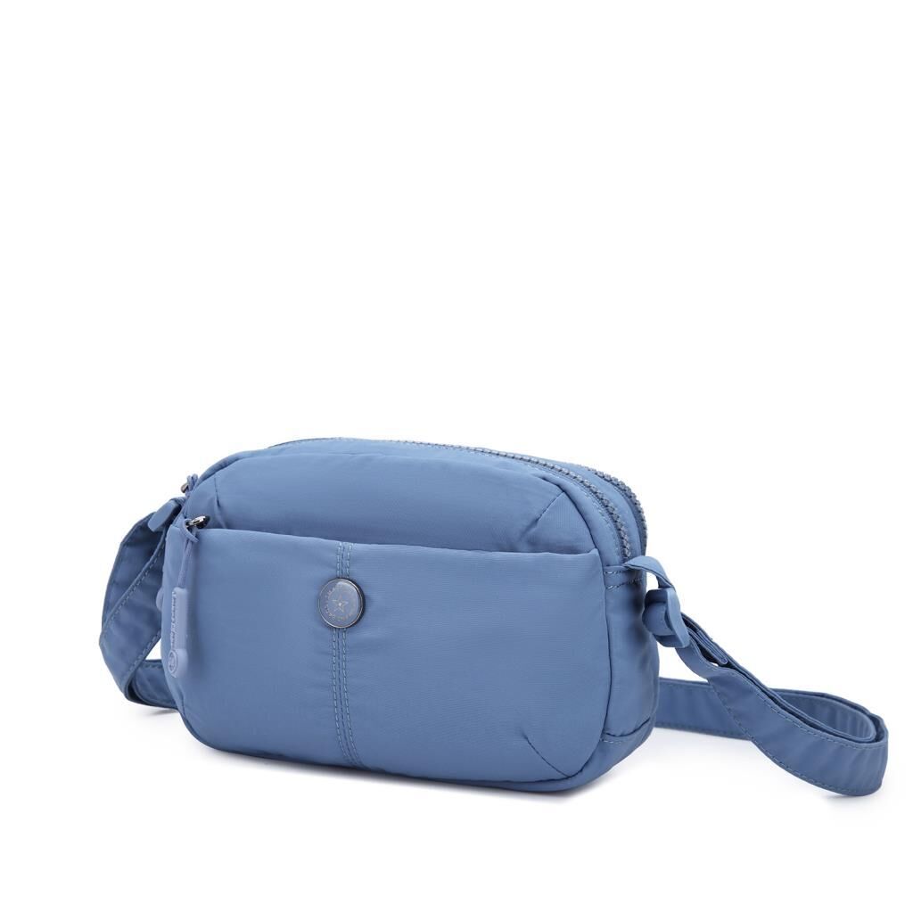 Smart Bags Mikro Poly Kumaş Mini Boy Postacı Kadın Çantası 3339 J.Mavi