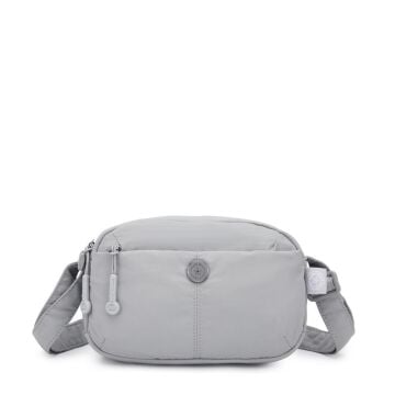 Smart Bags Mikro Poly Kumaş Mini Boy Postacı Kadın Çantası 3339 Gri