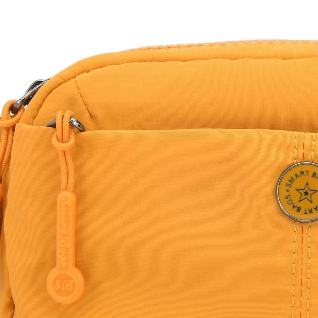 Smart Bags Mikro Poly Kumaş Mini Boy Postacı Kadın Çantası 3339 Hardal
