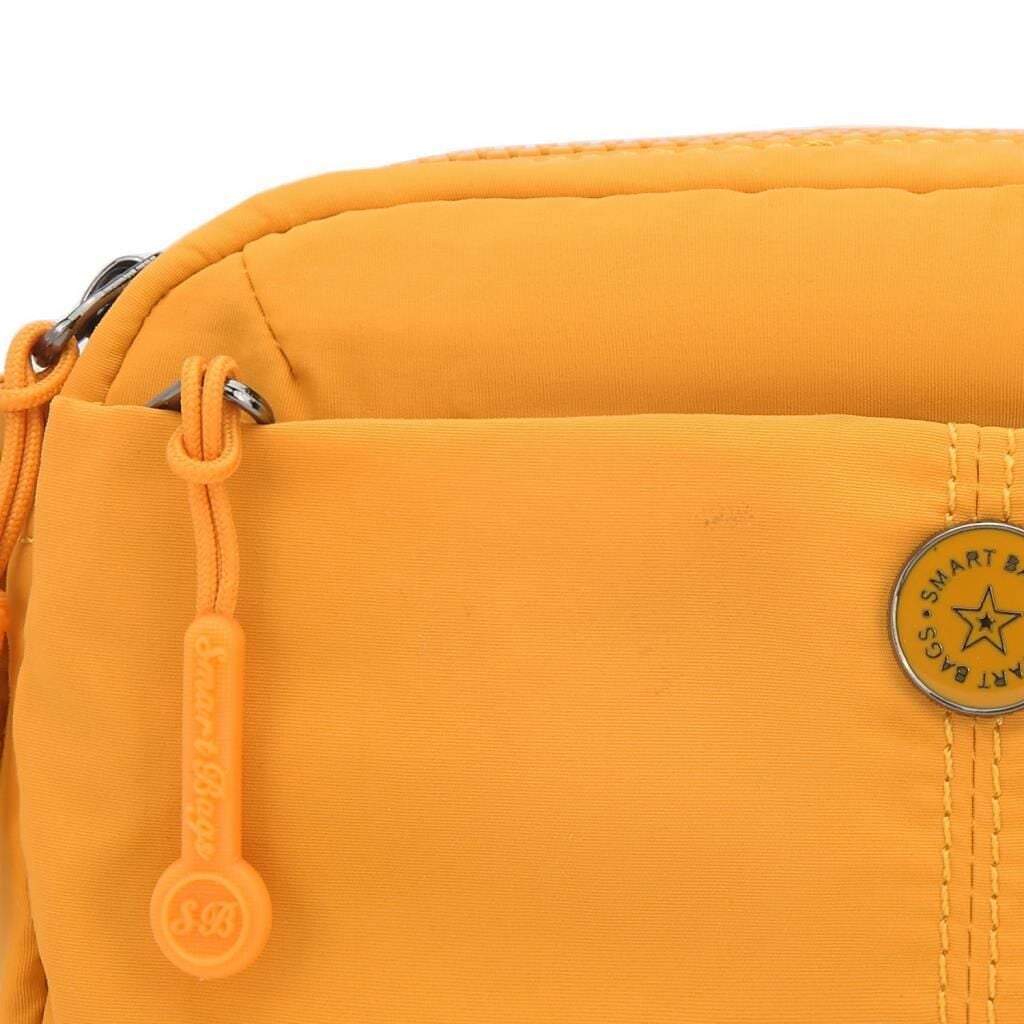 Smart Bags Mikro Poly Kumaş Mini Boy Postacı Kadın Çantası 3339 Hardal