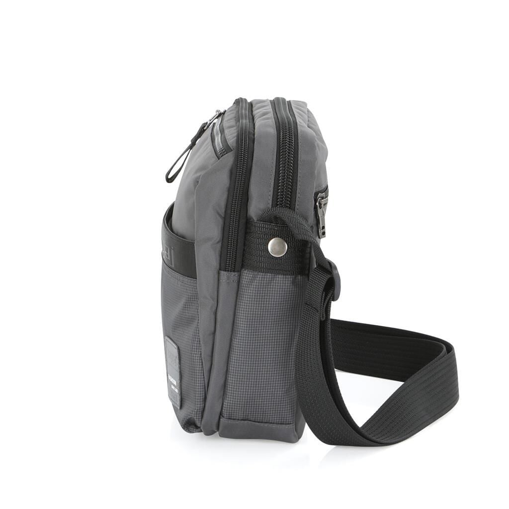 Postacı Tipi Erkek Omuz Çantası Orta Boy Baggaj CO2442 Gri