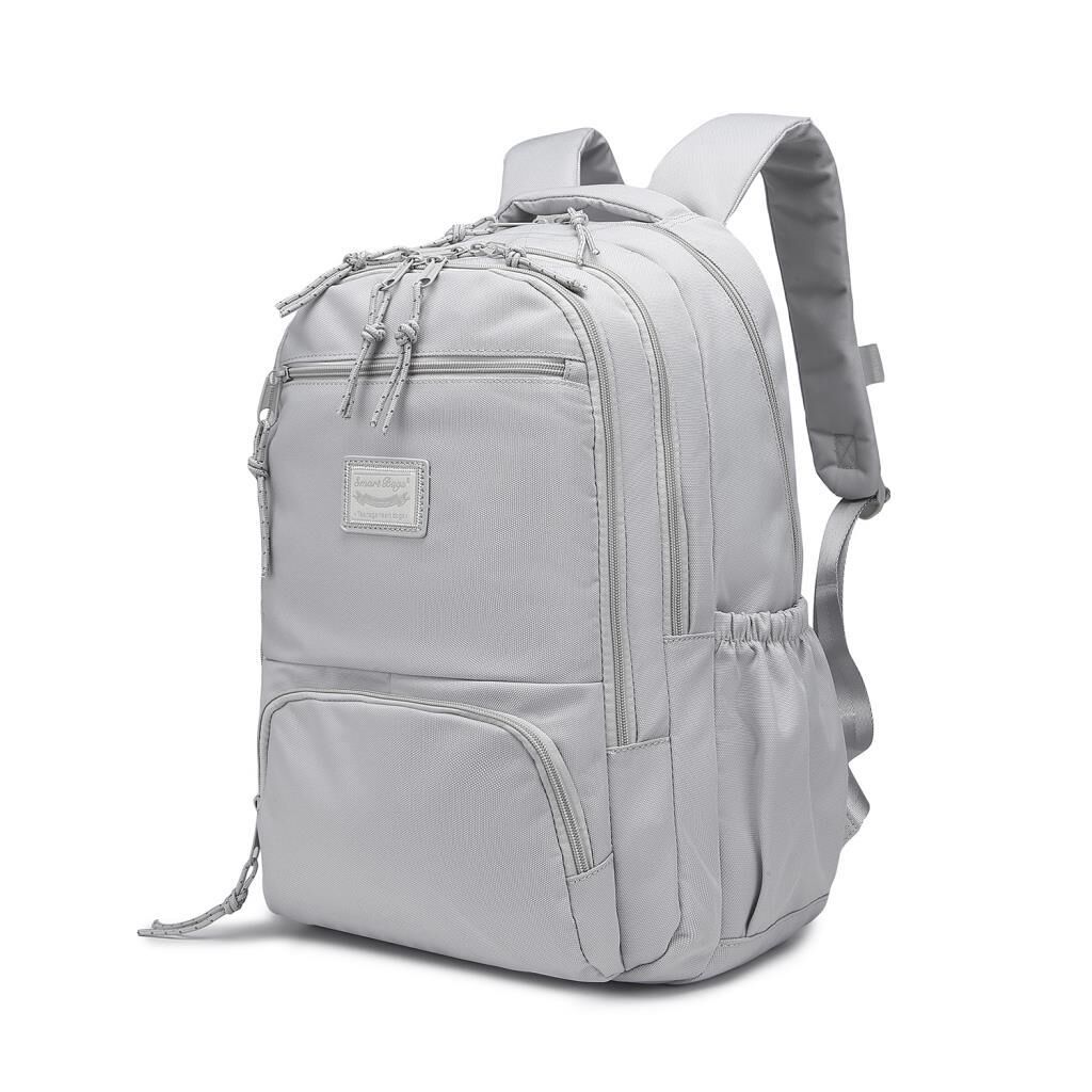 Smart Bags Sırt Çantası Okul Boyu Laptop Gözlü 3196 A.Gri