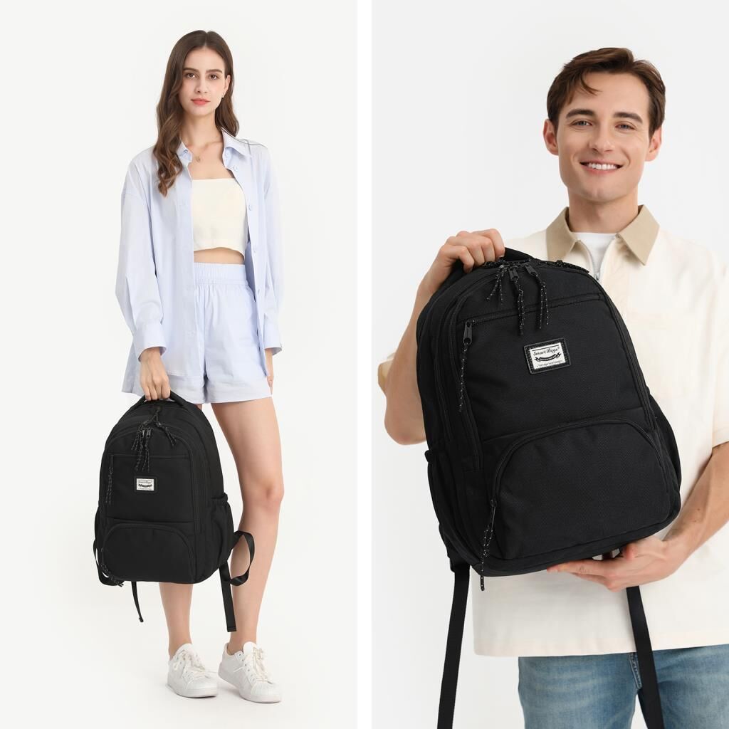 Smart Bags Sırt Çantası Okul Boyu Laptop Gözlü 3196 A.Gri