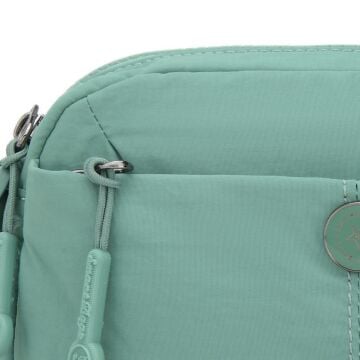 Smart Bags Mikro Poly Kumaş Mini Boy Postacı Kadın Çantası 3339 Mint
