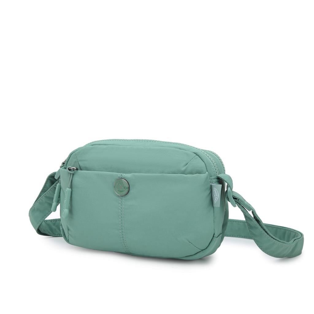 Smart Bags Mikro Poly Kumaş Mini Boy Postacı Kadın Çantası 3339 Mint