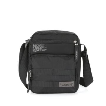 Erkek Postacı Omuz Çantası Orta Boy Baggaj CO2441 Siyah