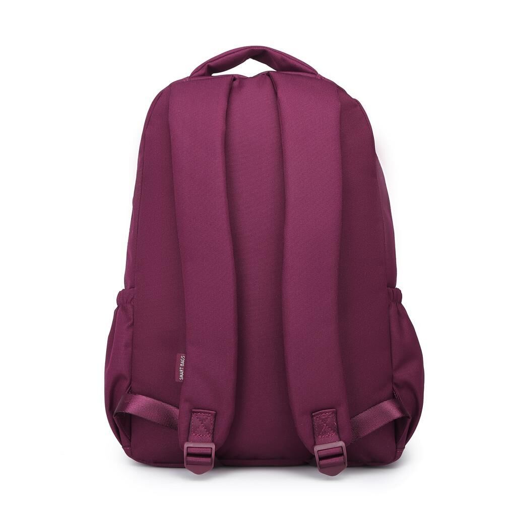 Smart Bags Sırt Çantası Okul Boyu Laptop Gözlü 3196 Bordo