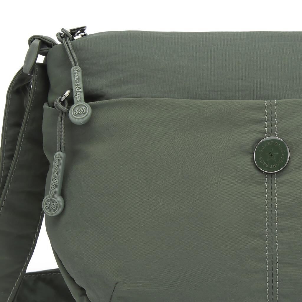 Smart Bags Mikro Poly Kumaş Postacı Kadın Çantası 3338 Haki