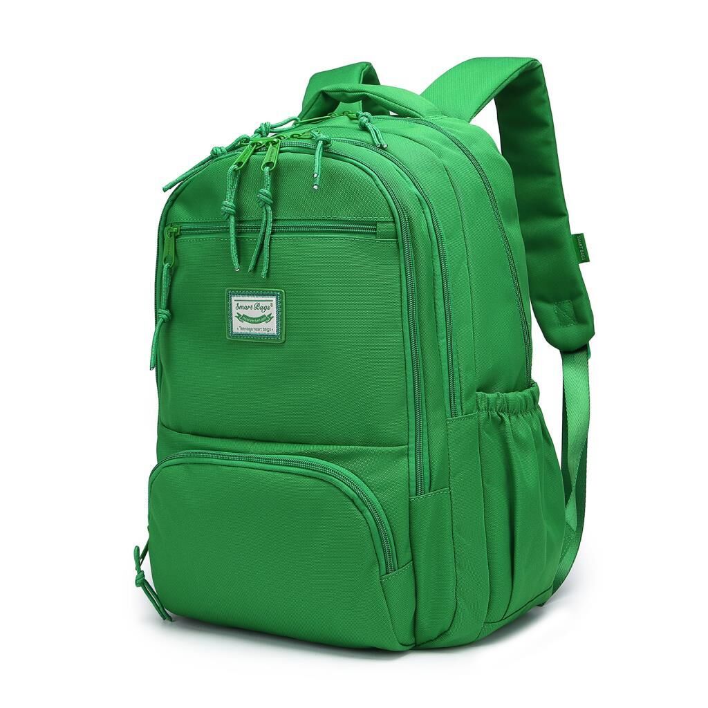 Smart Bags Sırt Çantası Okul Boyu Laptop Gözlü 3196 Yeşil