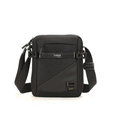 Postacı Tipi Erkek Omuz Çantası Orta Boy Baggaj CO2421 Siyah