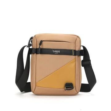 Postacı Tipi Erkek Omuz Çantası Orta Boy Baggaj CO2421 Sarı