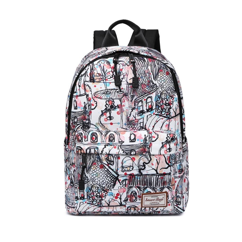 Smart Bags Printed Edition Uniseks Okul Sırt Çantası 3224